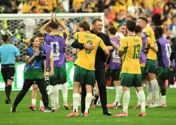 Soccer-Australia stun Turkey with defensive masterclass at World Cup
