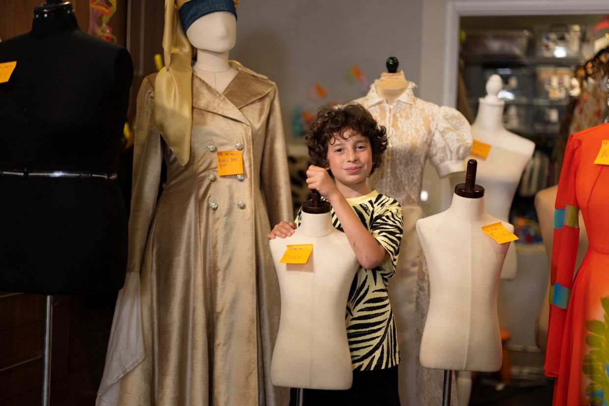 He's only 10, but this fashion designer has already shown at Paris ...