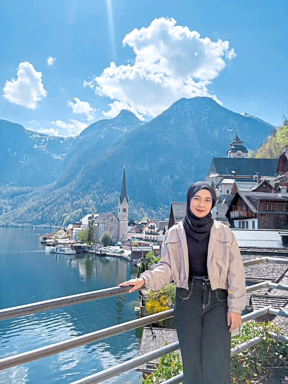 Farah is glad that her recent trip to Europe went well despite circumstances. — FARAH AYUNI ZULKEFLI