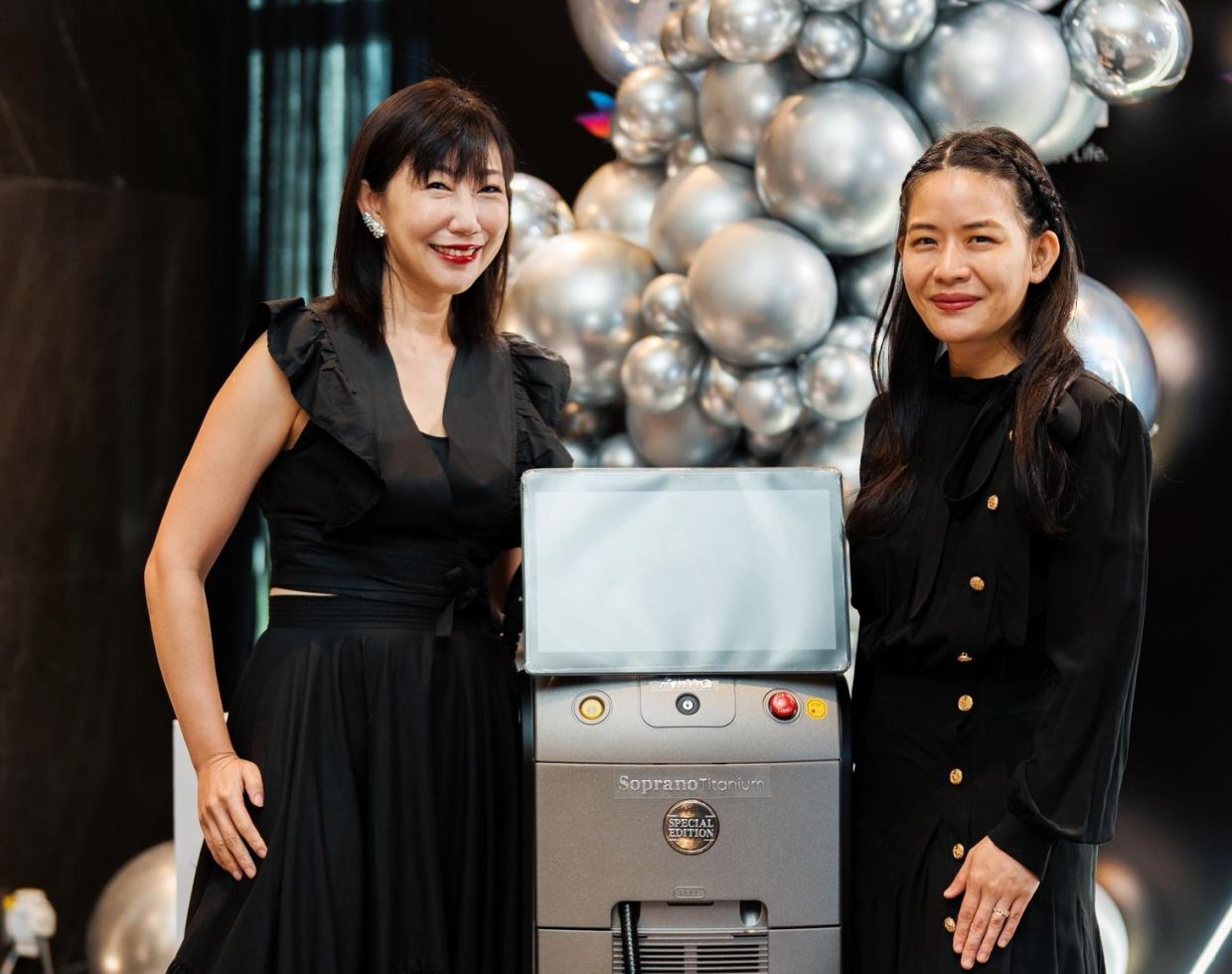 Multifrax Asia and Bright Clinic partner to expand access to globally recognised beauty technologies in Malaysia. (From left) Multifrax Asia co-chief executive officer Gladys Cheng and Heng.