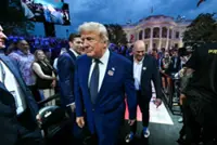 Trump hosts brutal UFC fights at White House for 80th birthday
