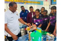 Saravanan promotes importance of STEM education