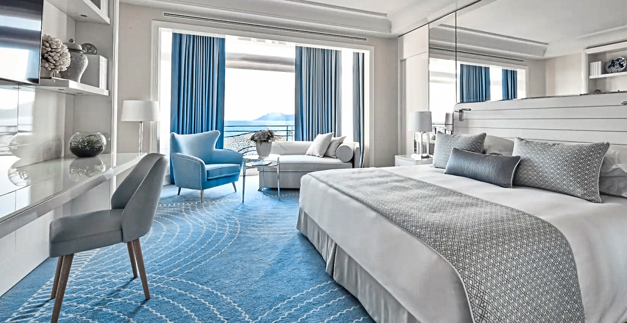One of the suites at The Martinez, where the latest season of HBO’s White Lotus is being filmed. — Handout