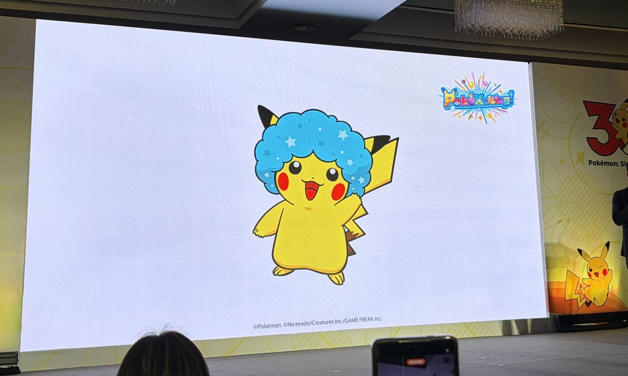 The PokéXciting Pikachu costume will make an appearance in the Pokémon Go game.— AZREEN AZMI/The Star