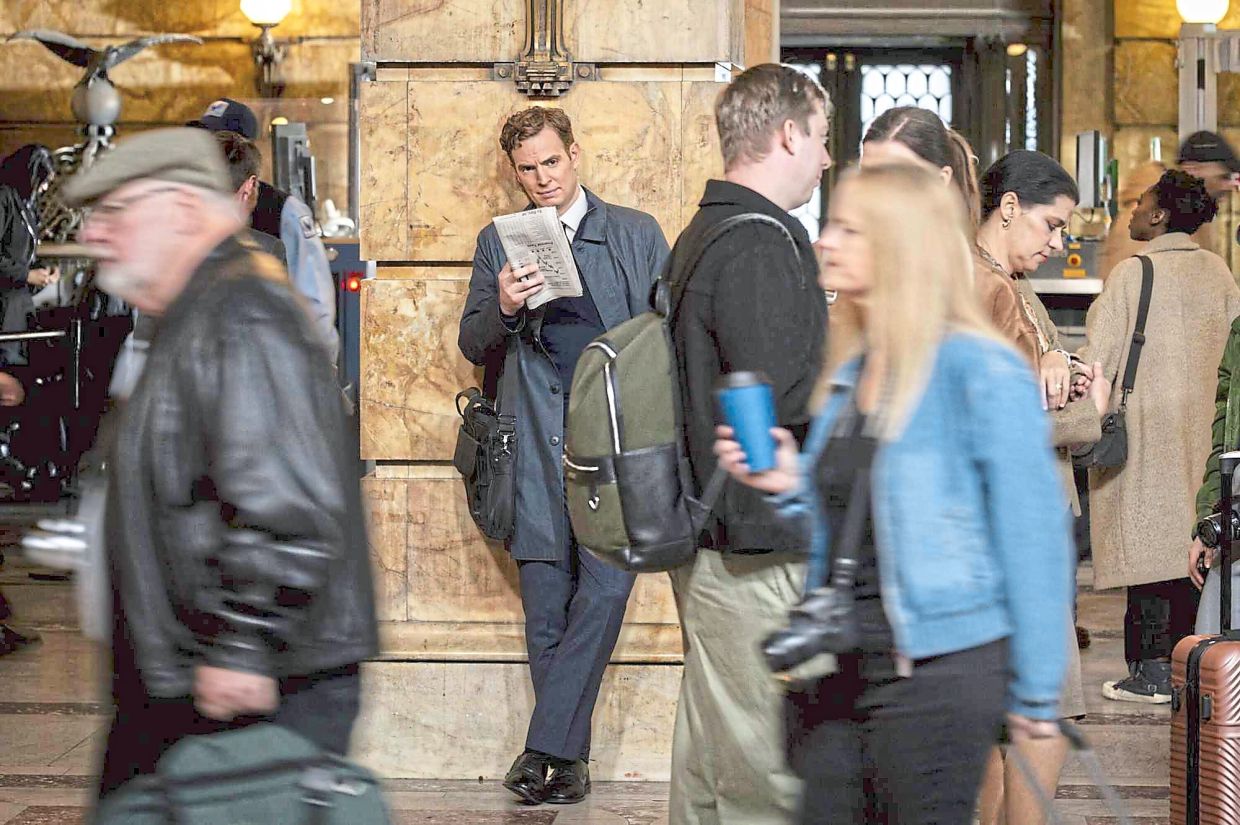 'Don't mind me, I'm just trying to blend in while sticking out like a sore thumb.'