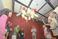 Mixing it up at art show to inspire social harmony