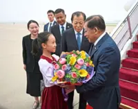 Myanmar’s president arrives in China to boost trade ties