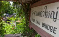 Sunken train station on infamous WWII 'Death Railway' resurfaces from Thailand reservoir