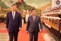 China's Xi backs Myanmar's president as leaders meet in Beijing