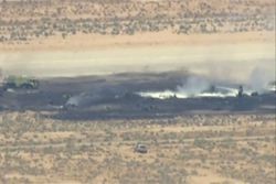 US Air Force B-52 bomber crashes in California; 8-member crew presumed dead