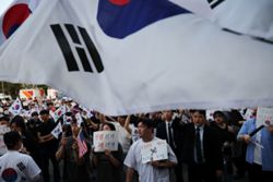 South Korean President Lee calls for restraint in election protests, rejects rigging claims