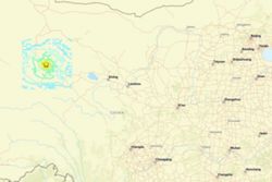 One dead and four people injured after a magnitude 6.3 earthquake in China's Qinghai