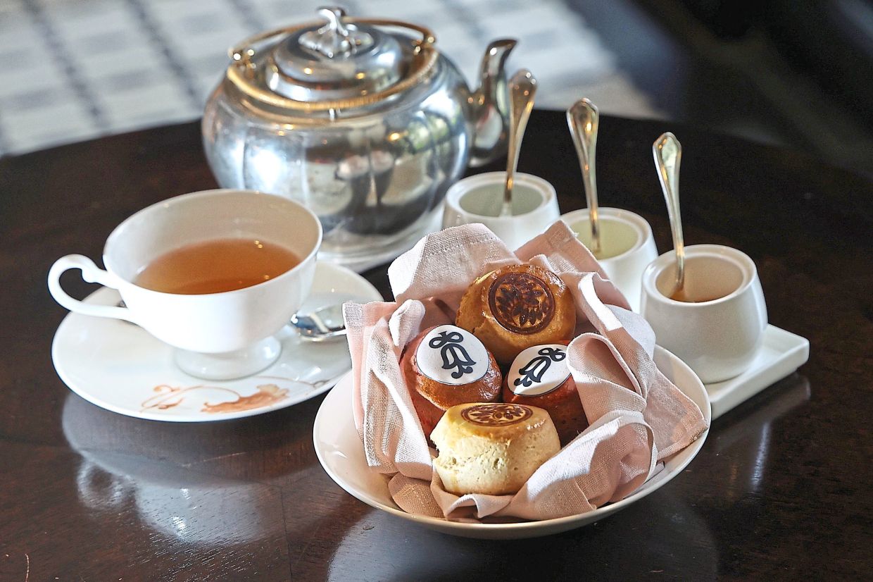 Afternoon tea is not complete without scones.