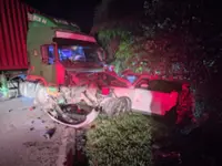 Woman and son killed after car crashes head-on into lorry in Kulai