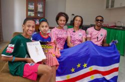 Soccer-Priced out of World Cup, Vozinha's mother watches son's heroics from home