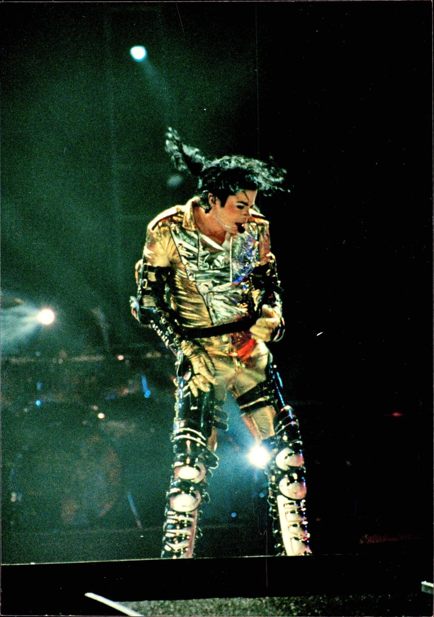 An estimated 40,000 fans turned up at Jackson’s historic concert in KL. — The Star
