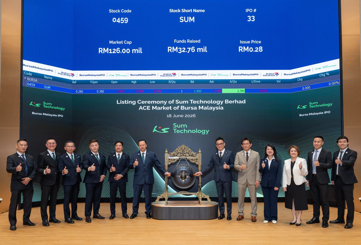 Sum Technology shares surge 42.9% on ACE Market debut