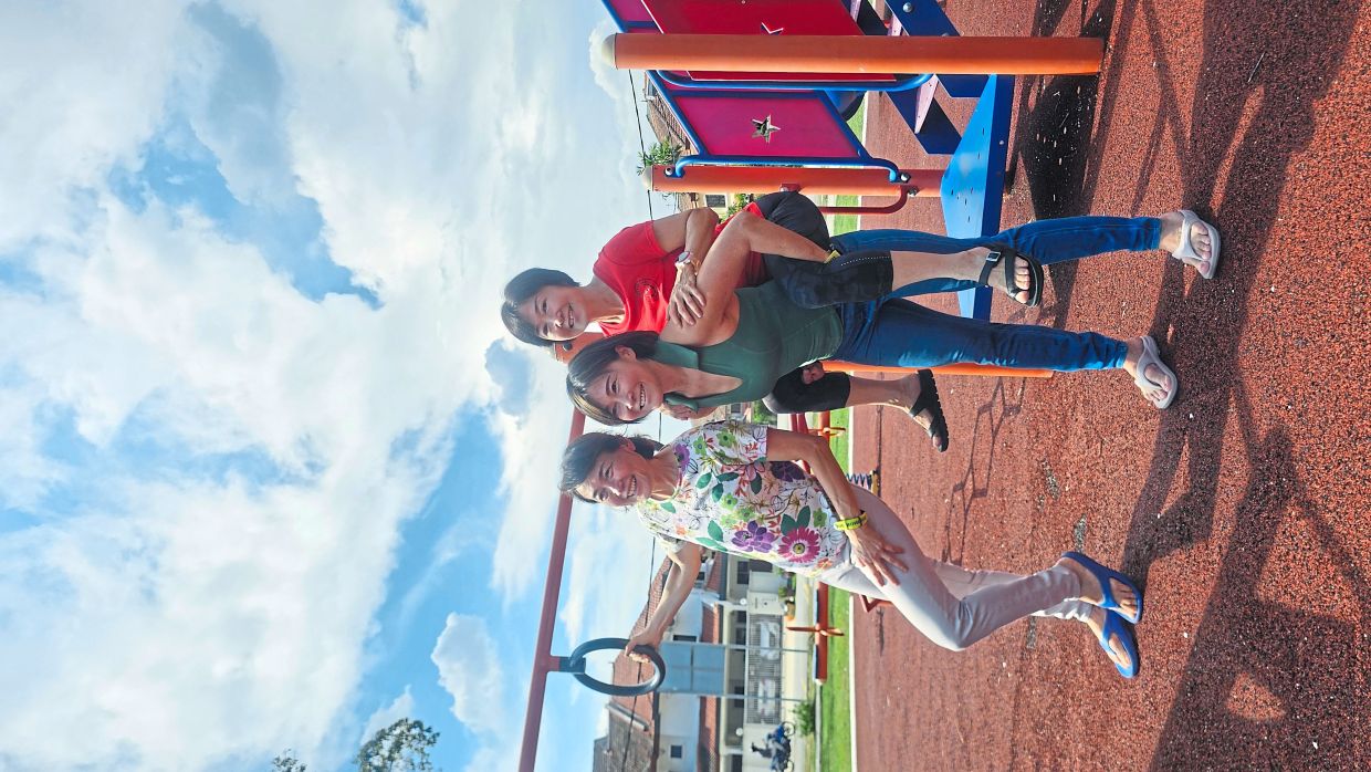 The Yeap sisters – (from left) Dr Jing Eng, Jing Ching and Jing Nee – taking time off their training, before flying off to Stockholm for the 2026 Hyrox World Championship.