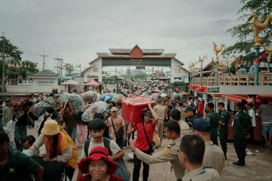 As many as one million Cambodian migrant workers returned from Thailand as a result of last year’s border conflicts. - Photo: Supplied