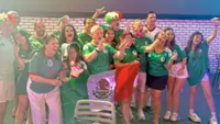 World Cup host nations hold joint viewing party
