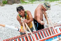 Paddling across a lost route