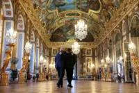 France's Macron hosts Trump at Versailles Palace
