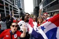 Soccer-Ghana, Panama fans throng Toronto streets ahead of World Cup clash