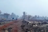 Indonesia builds canal blocks in Riau to prevent forest fires