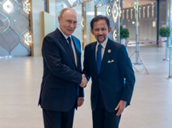 Brunei Sultan and Putin discuss strengthening ties