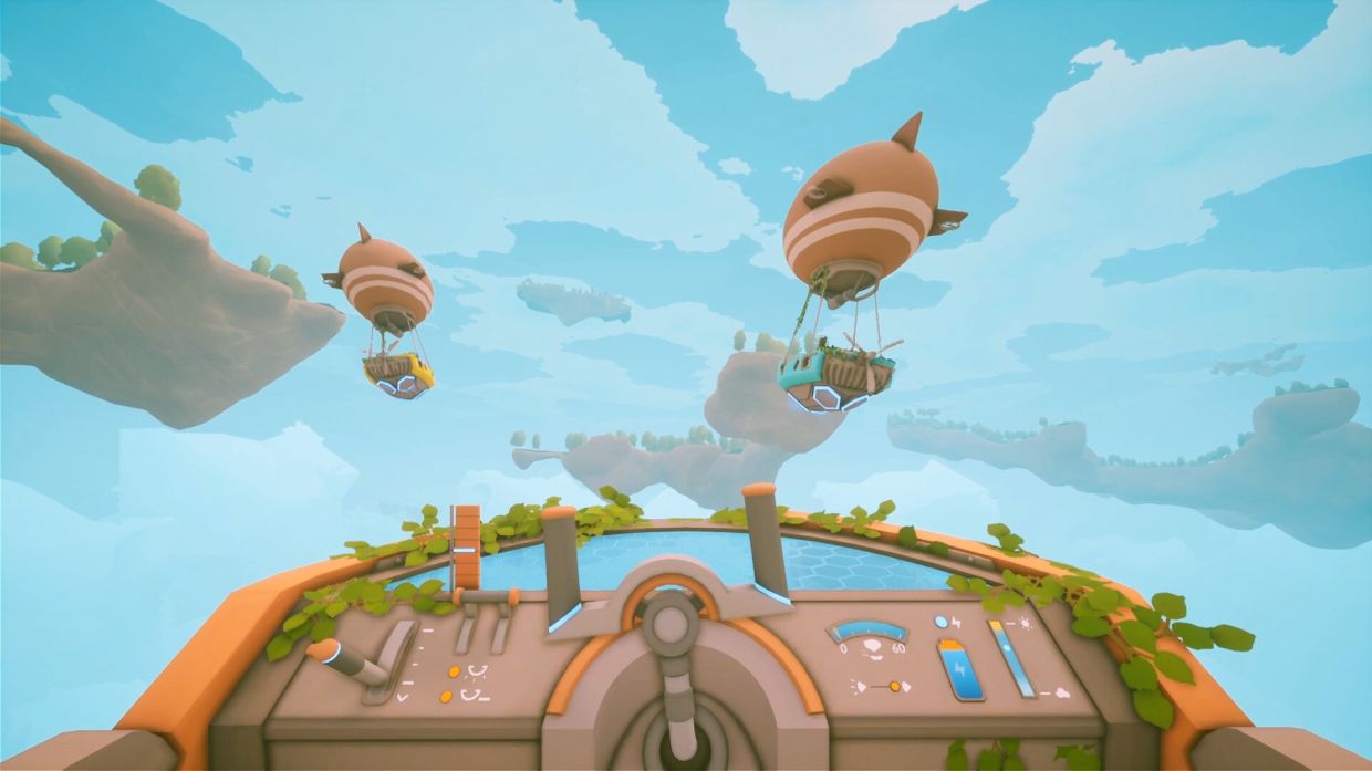 An airship is the heart of the game, and one of its best ideas. The controls are complex at first, but easy to learn thanks to on-screen prompts.