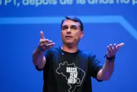 Brazil's Flavio Bolsonaro pitches crime crackdown to boost presidential bid