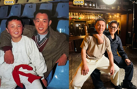 Action legend Jet Li and 'Shaolin' co-star Mo Tse recreate father-son photo from 33 years ago