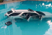 Row over US$775 condo rent: Man drives SUV into Thai university pool to spite mum