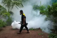Sri Lanka battles surge in dengue fever, with more than 44,000 cases so far this year