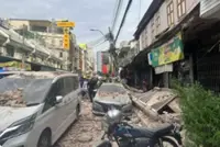Man killed after old building in Bangkok partially collapses