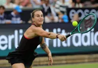 Tennis-Pegula knocks up Sabalenka to set up Berlin final with Noskova