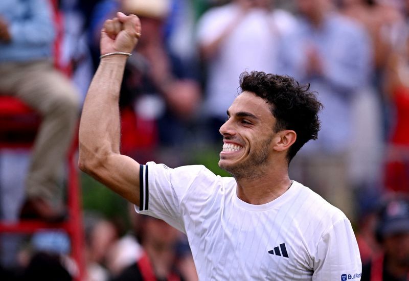 Tennis-Cerundolo sets up Paul final at Queen's Club