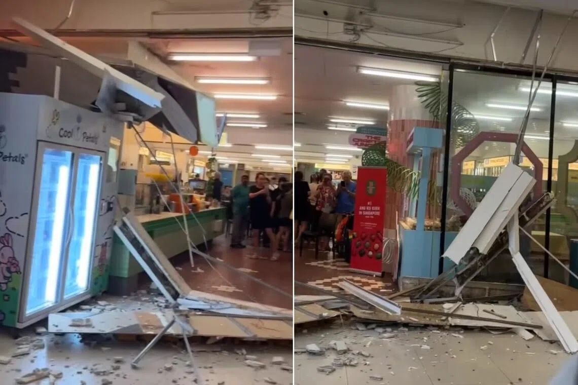 A Food Junction spokesperson said all safety precautions have been reinforced and operations at the outlet have resumed. - Photo: SCREENGRAB FROM YUHUI1748/TIKTOK