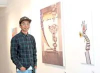 Emotional ink: Malaysian artist takes ballpoint art beyond the visible