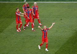 Soccer-World Cup baby joy for Norway's Ostigard
