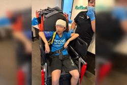 Boy taken to hospital after signboard collapses at foodcourt in Singapore's Rivervale Mall