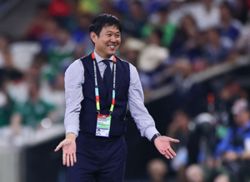 Soccer-Japan coach Moriyasu praises Kamada after standout performance in new role