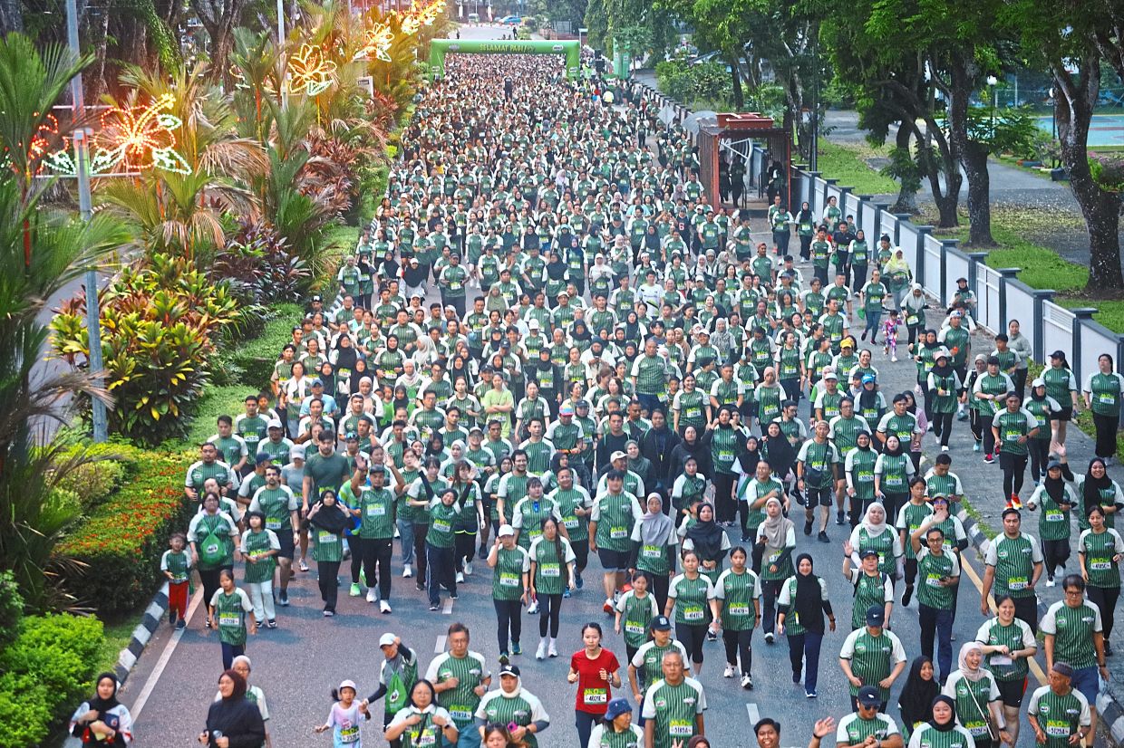 Thousands of participants at the family‑centred Nestle for Healthier Kids fun run. — Photos: Handout