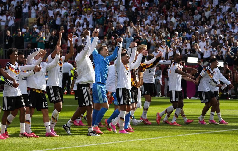 Soccer-Germany have weight lifted after knockout stage spot but changes expected