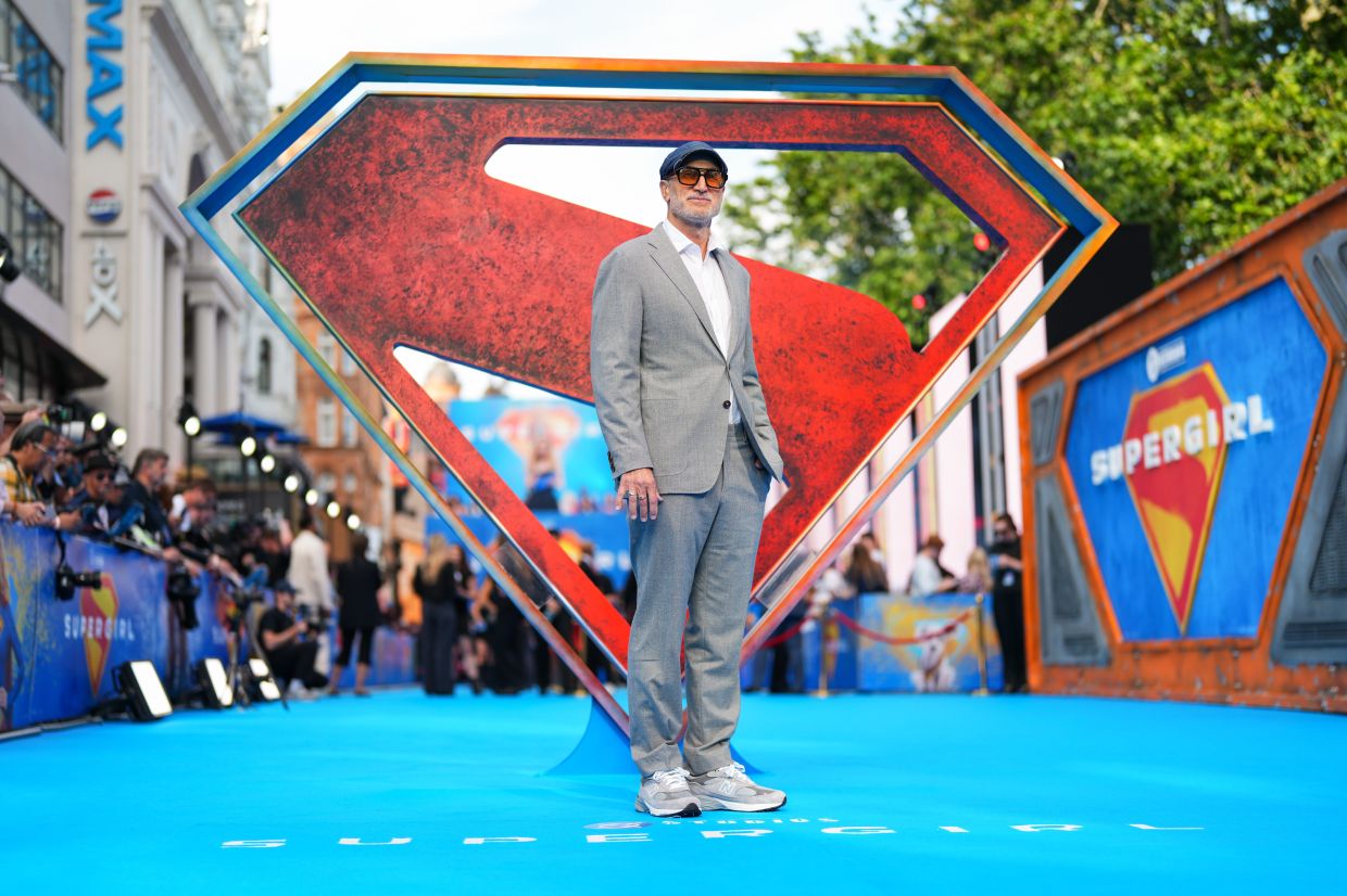 Director Craig Gillespie poses for photographers upon arrival at a fan event for the film 'Supergirl' on June 18, 2026, in London. Photo: AP