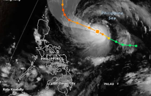 🌪️ Tufão Mekkhala se aproxima das Filipinas