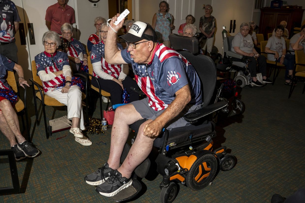 The ageless and undefeated champs of Tulsa's Wii bowling league