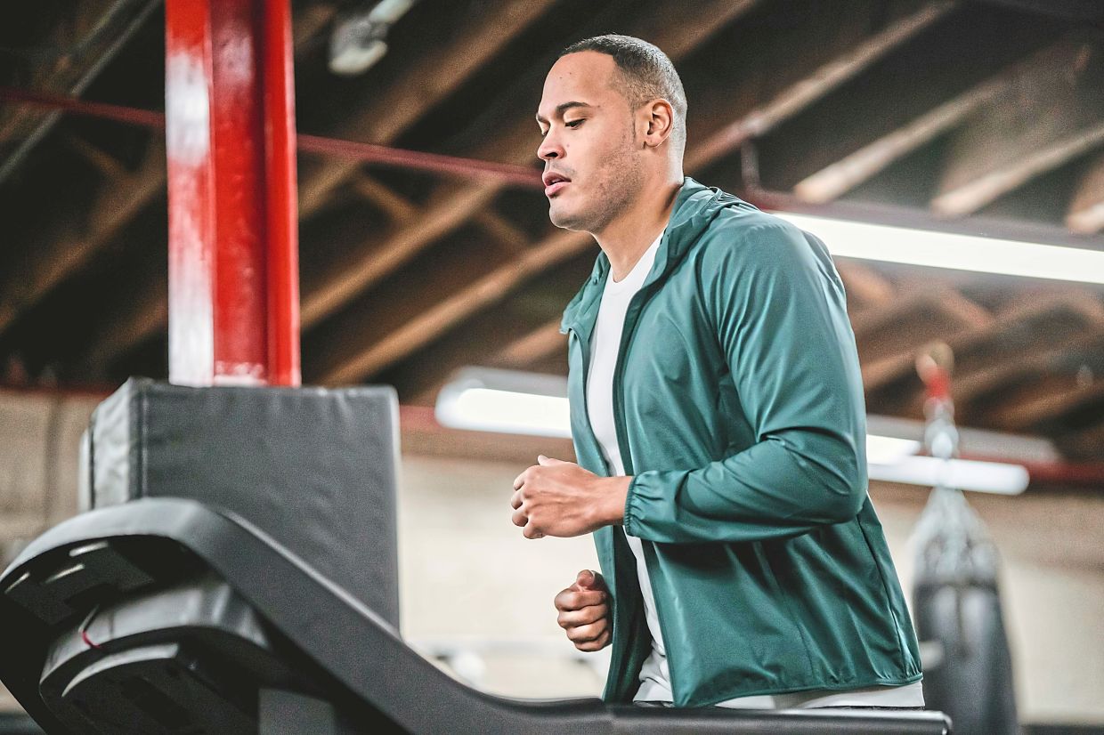 If the weather doesn't permit, try working out indoors. — Pexels