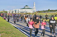 Fitness activities bring community together in Brunei's Liang area