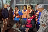 Five rescued after fishing boat capsizes off Sandakan